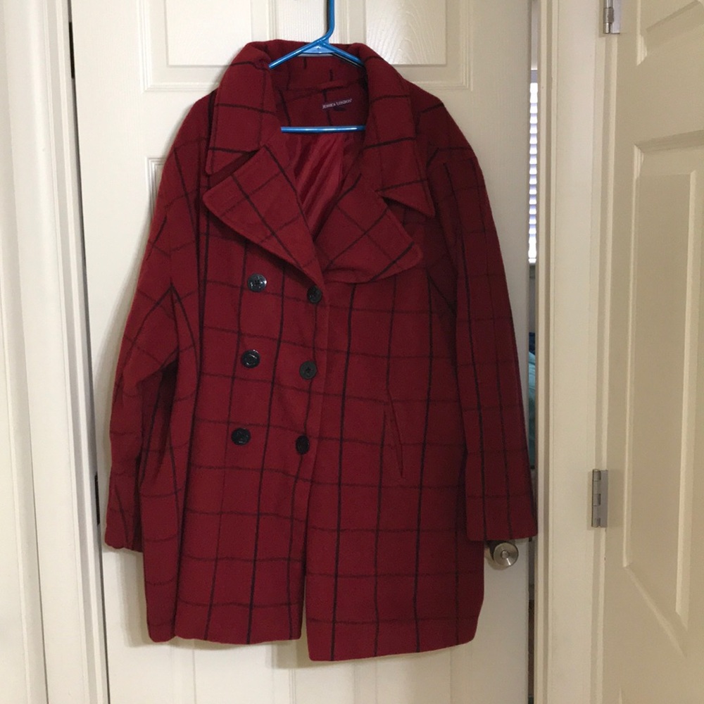 Jessica London peacoat